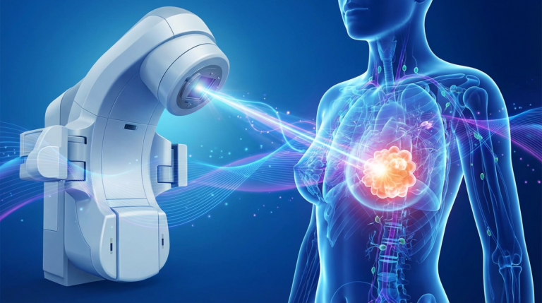 Strahlentherapie zur Behandlung von Brustkrebs